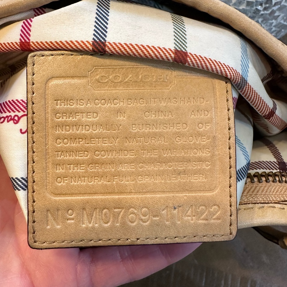 Coach 07 Bleeker tattersall bucket bag - Picture 4 of 16